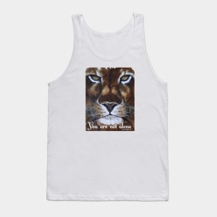 Brown Lion Tank Top